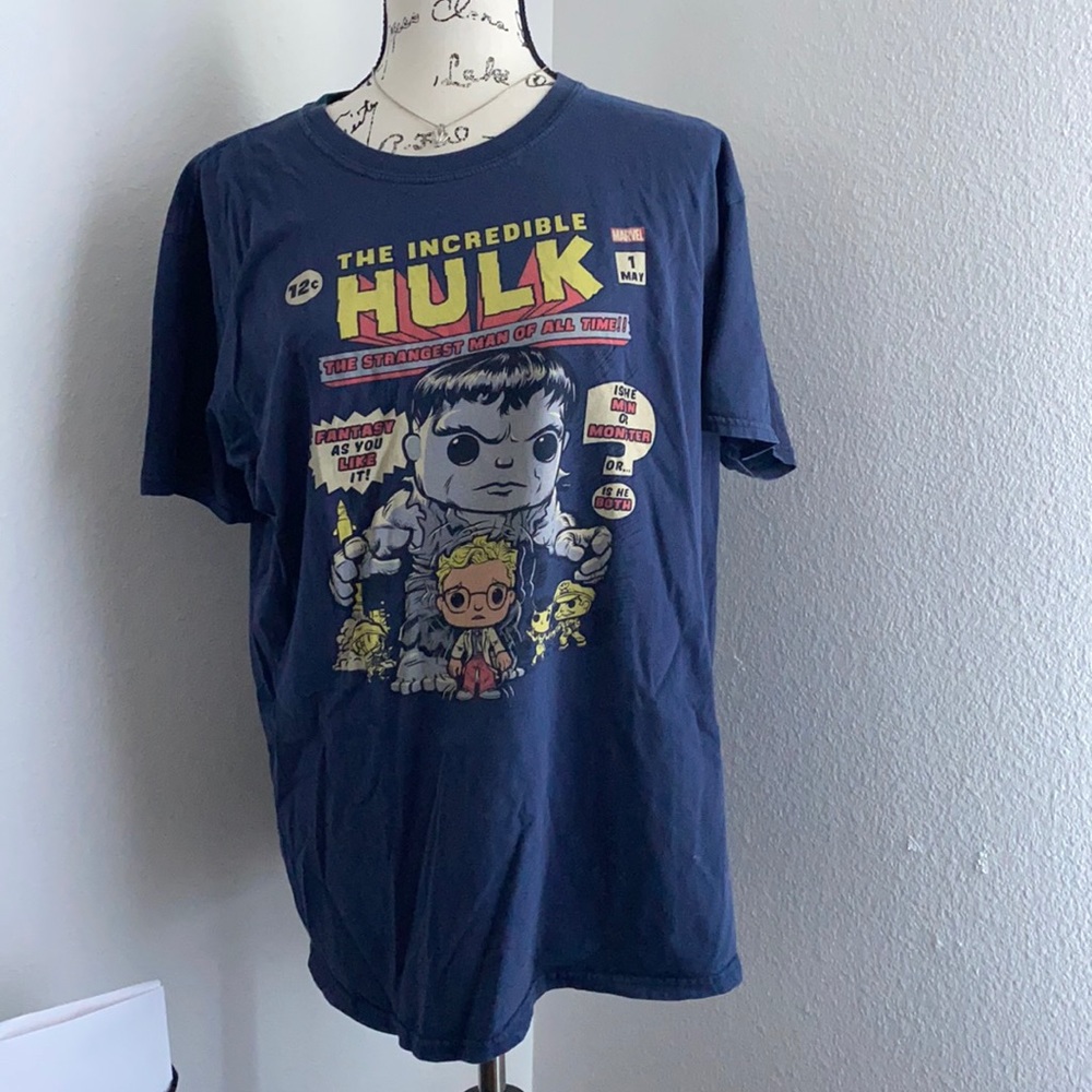 Funko Marvel the Incredible Hulk retro style Funko T-shirt